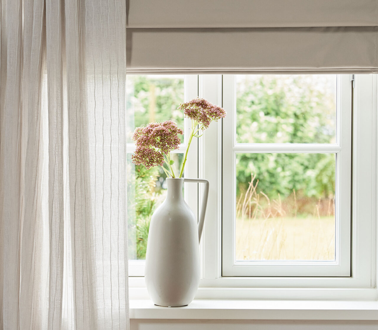 Gardisette Aliya als wohnliche Fensterdekoration